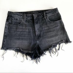 ALEXANDER WANG DENIM BITE SHORTS